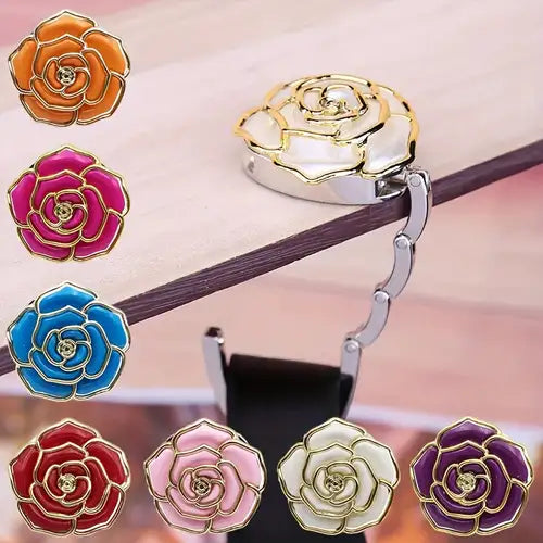 Rose Flower Shaped Bag Hanger