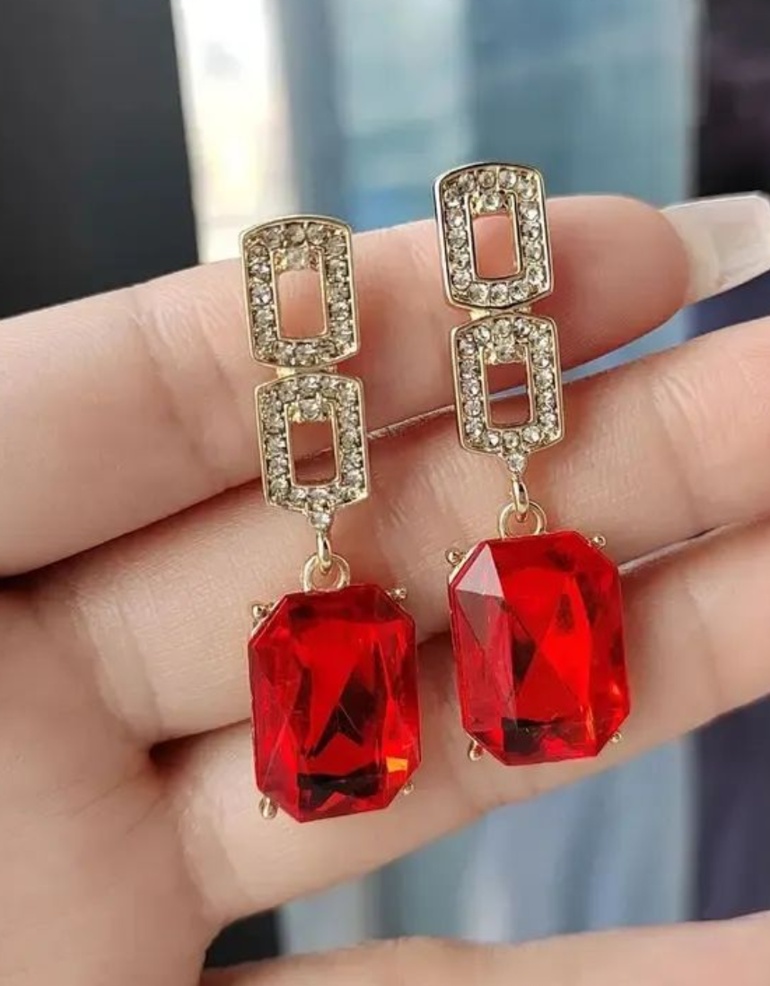 Triple Drop Earrings