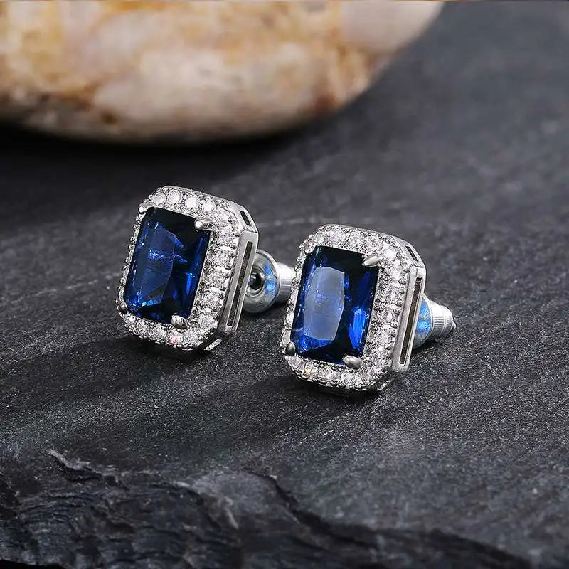 Cubic Zirconia Stud Earrings