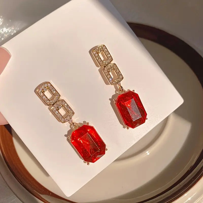 Triple Drop Earrings